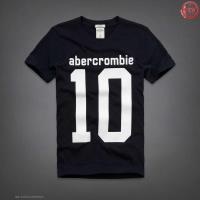 heren abercrombie fitch korte t-shirt v-hals 10 zwart Winkel Enschede 0vlm5360